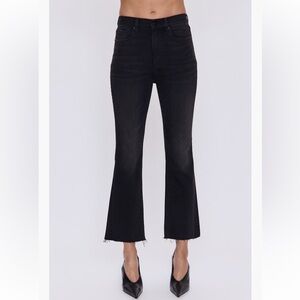 Pistola Lennon Raw Hem High Waist Crop Bootcut Jeans